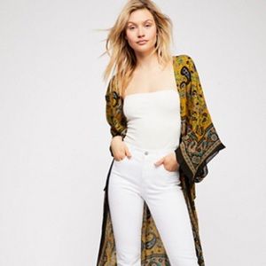 External Flame Maxi Kimono